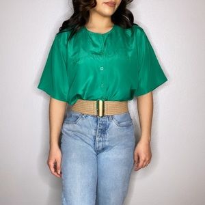 Vintage 70s Summerfield Silky Harry Styles Shirt